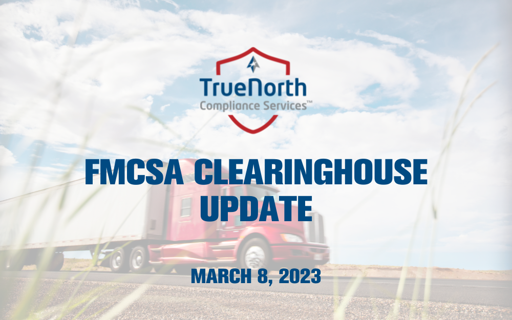 FMCSA Announces Important Change to Clearinghouse Query Notifications